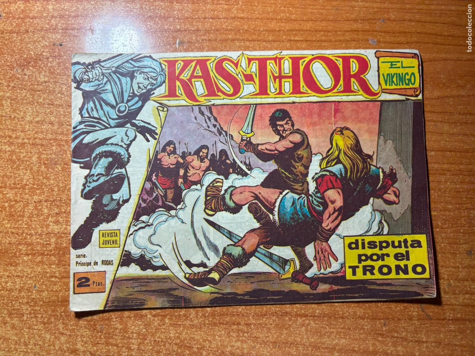 Tebeos: KAS THOR EL VIKINGO N&ordm; 4 EDITORIAL MAGA ORIGINAL 1963