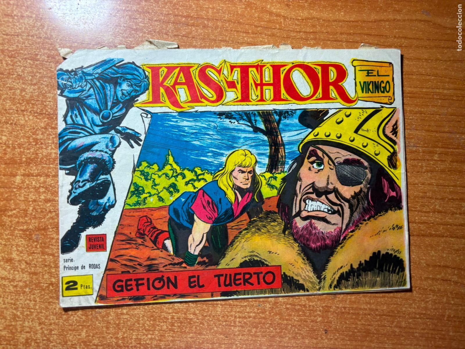 Tebeos: KAS THOR EL VIKINGO N&ordm; 44 EDITORIAL MAGA ORIGINAL 1963