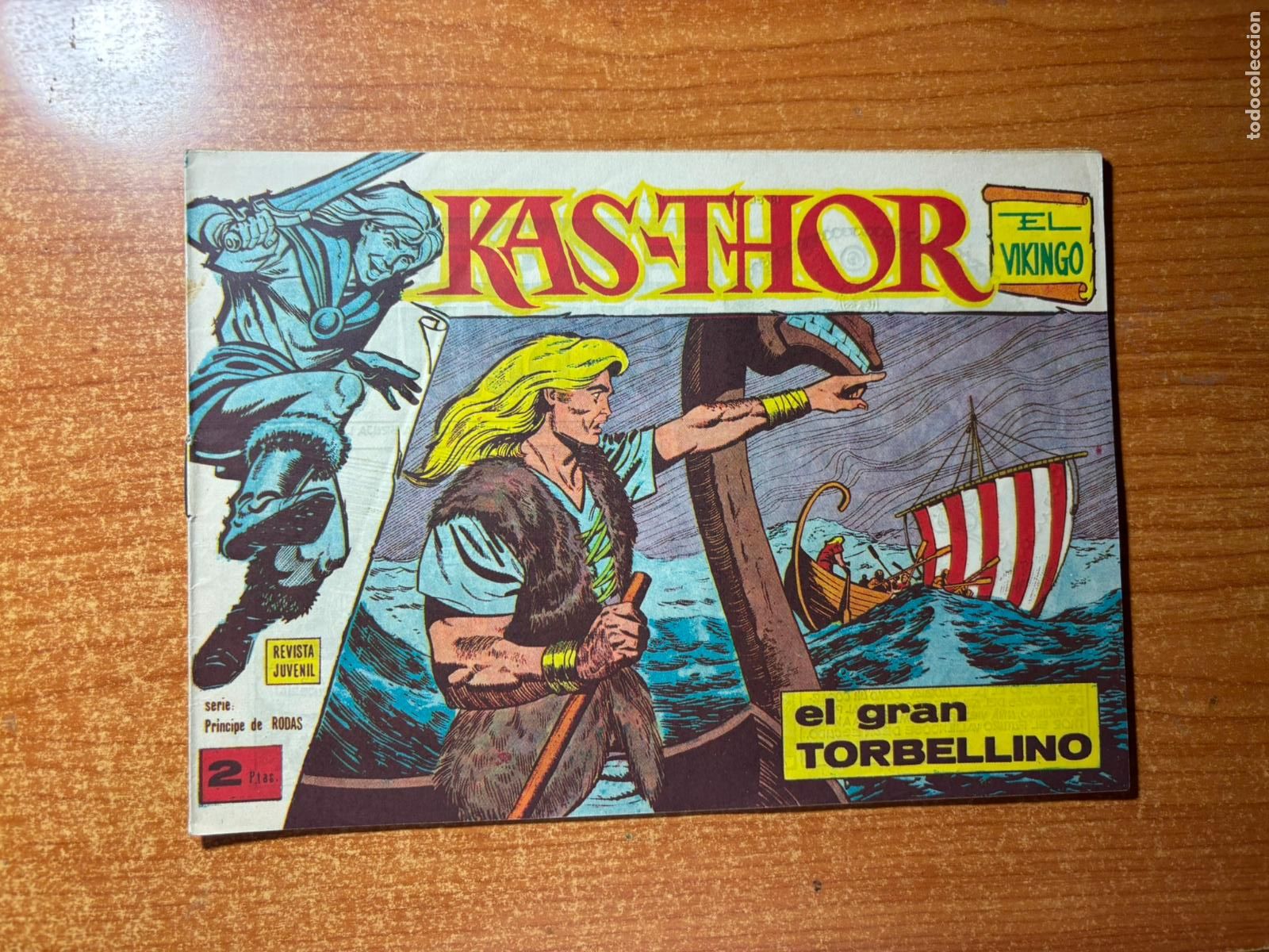 Tebeos: KAS THOR EL VIKINGO N&ordm; 18 EDITORIAL MAGA ORIGINAL 1963