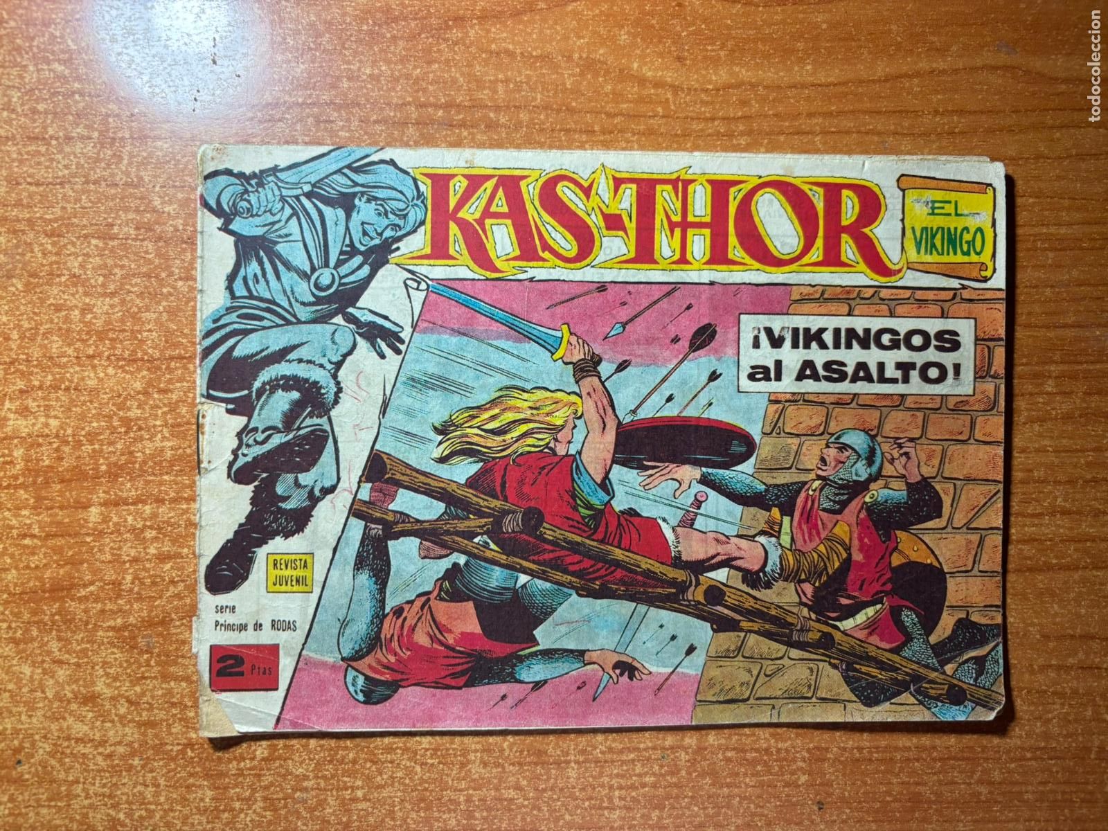 Tebeos: KAS THOR EL VIKINGO N&ordm; 6 EDITORIAL MAGA ORIGINAL 1963