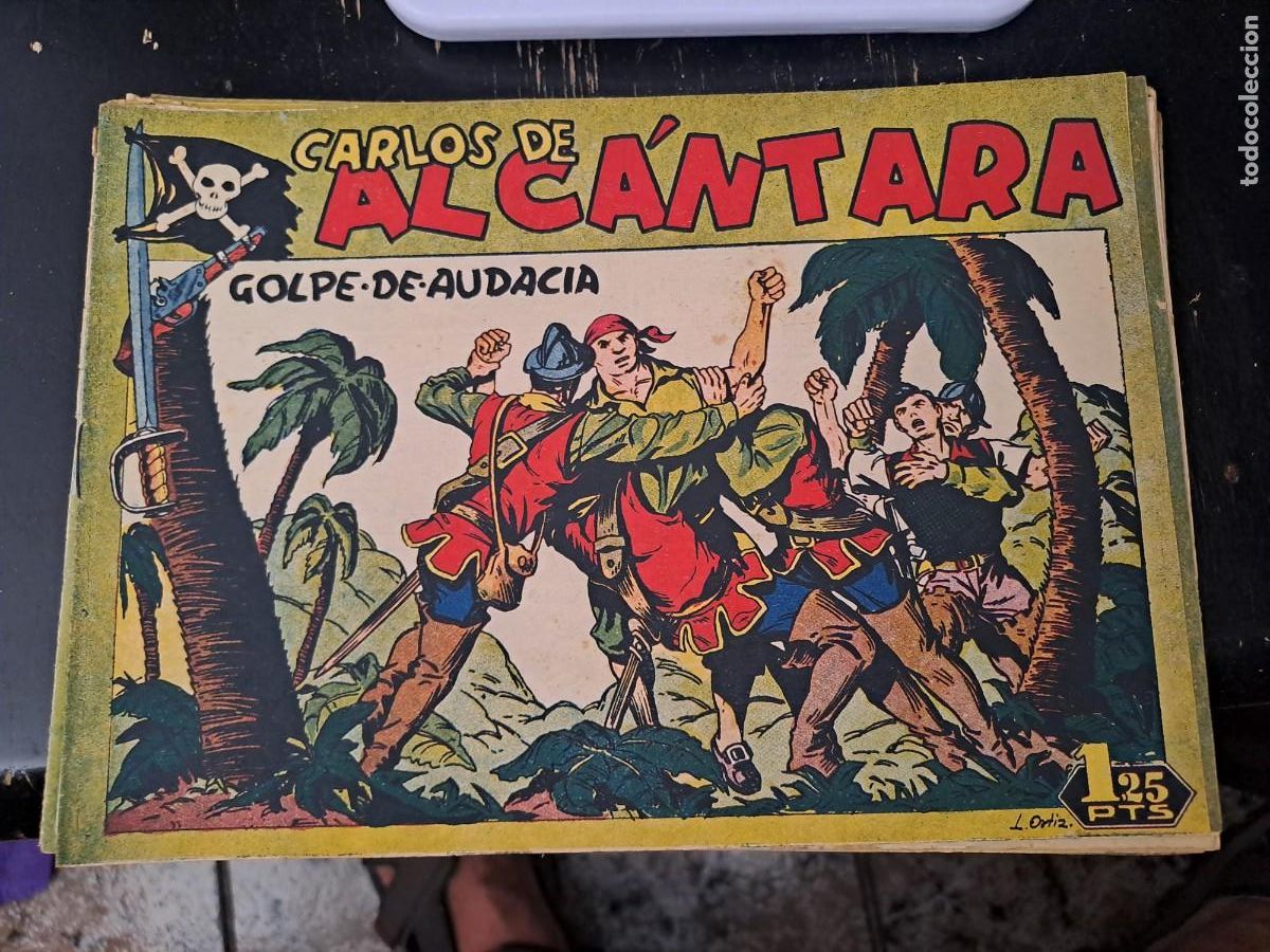 Tebeos: Carlos de Alc&aacute;ntara 17, golpe de audacia, Maga en buen estado Bolsa DA