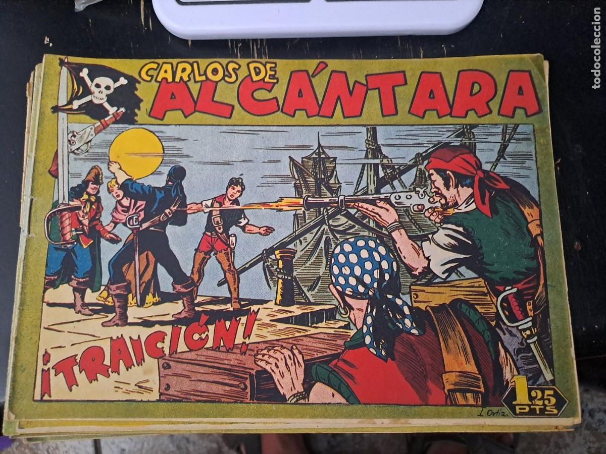 Tebeos: Carlos de Alc&aacute;ntara 19, traici&oacute;n, Maga en buen estado Bolsa DA