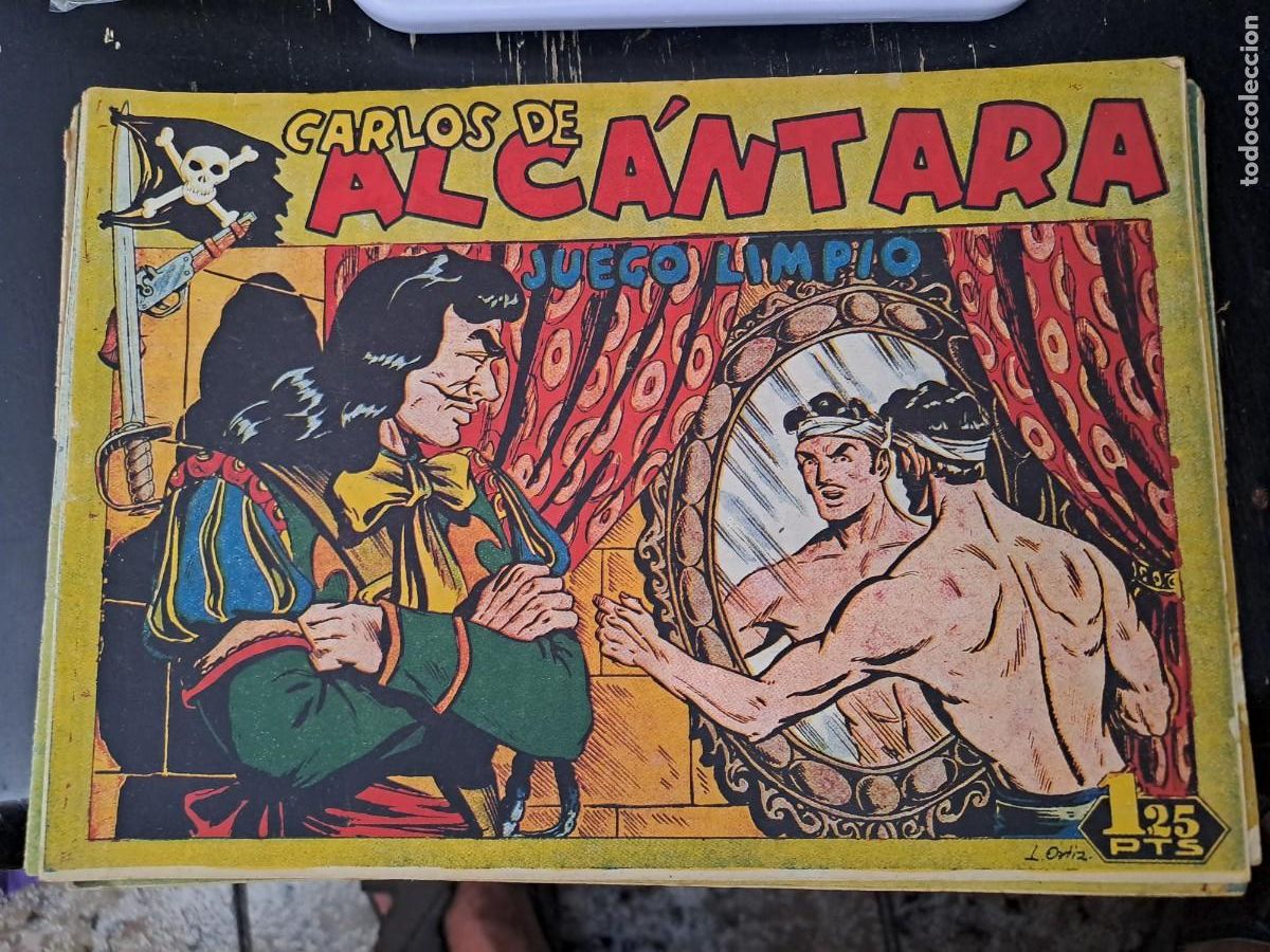 Tebeos: Carlos de Alc&aacute;ntara 20, juego limpio, Maga en buen estado Bolsa DA