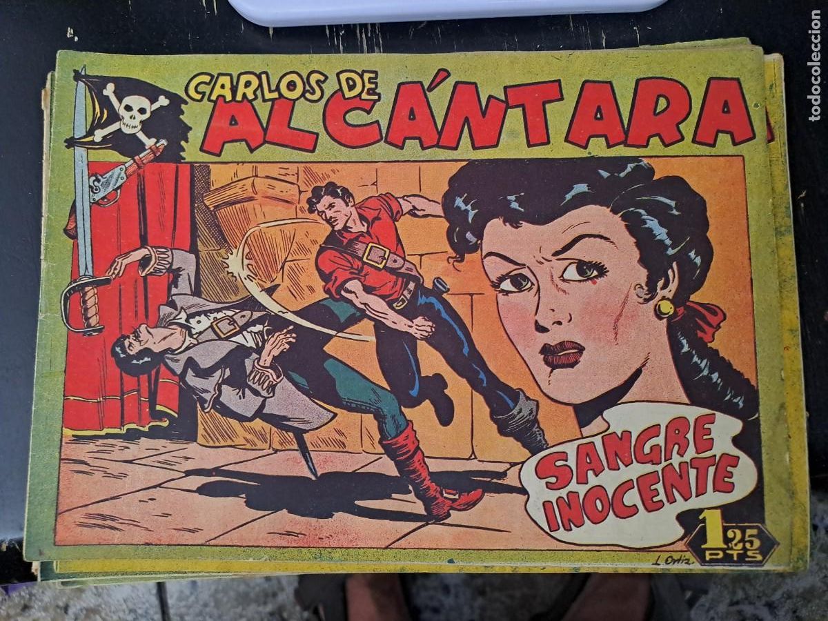 Tebeos: Carlos de Alc&aacute;ntara 24, sangre inocente, Maga en buen estado Bolsa DA