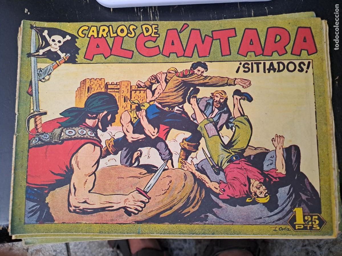 Tebeos: Carlos de Alc&aacute;ntara 26, sitiados, Maga en buen estado Bolsa DA