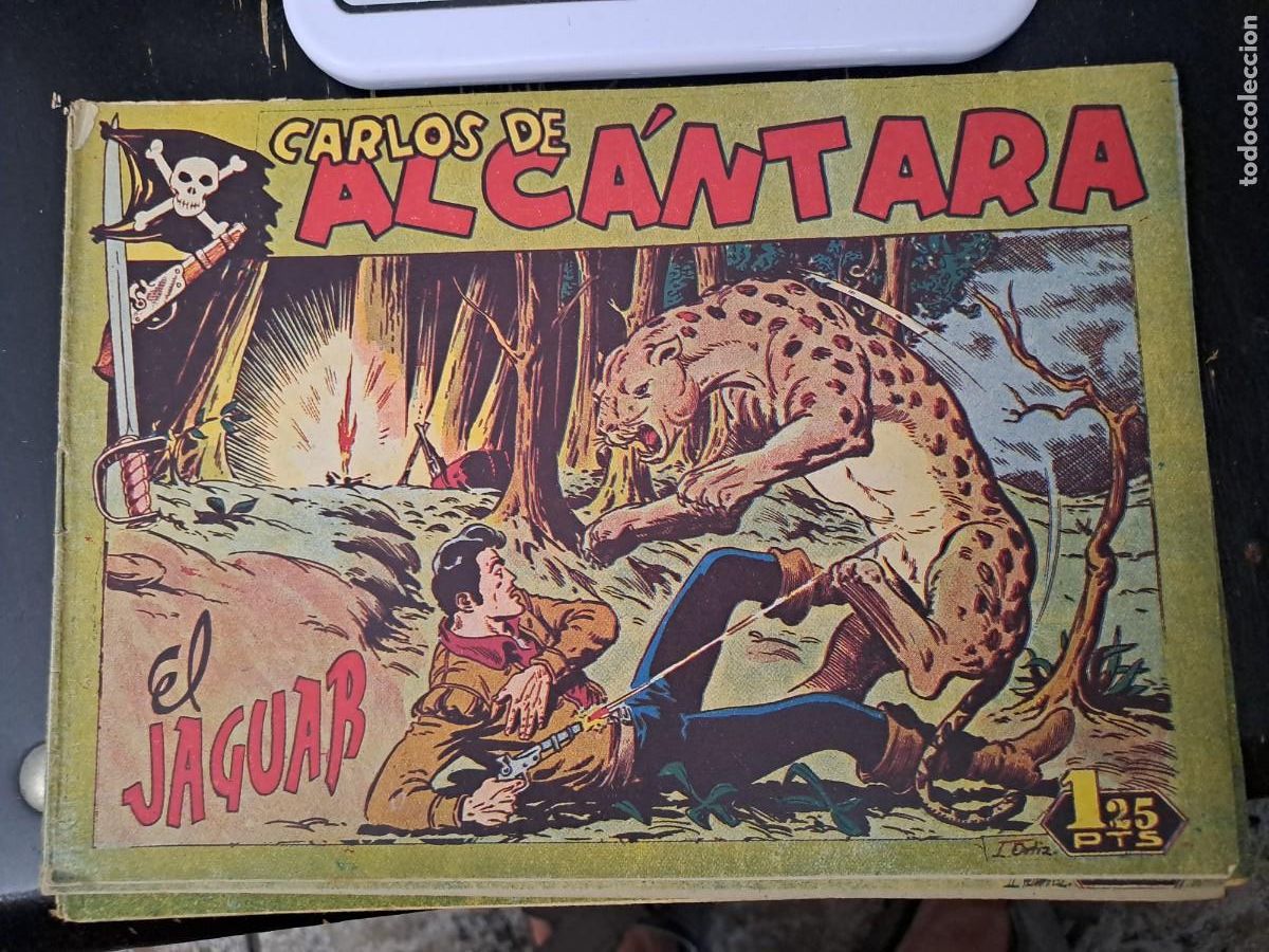 Tebeos: Carlos de Alc&aacute;ntara 29, el jaguar, Maga en buen estado Bolsa DA