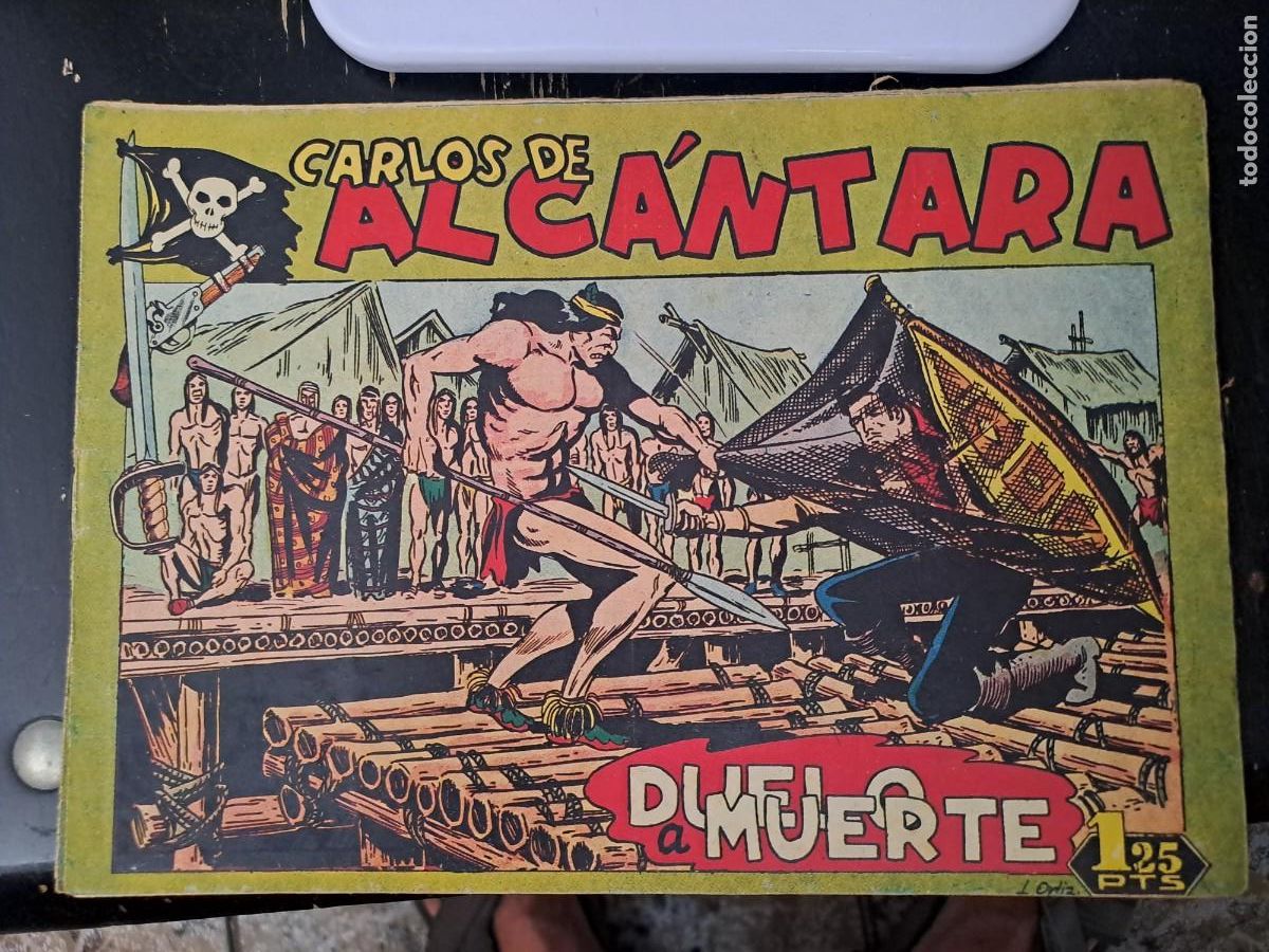 Tebeos: Carlos de Alc&aacute;ntara 33, duelo a muerte, Maga en buen estado Bolsa DA