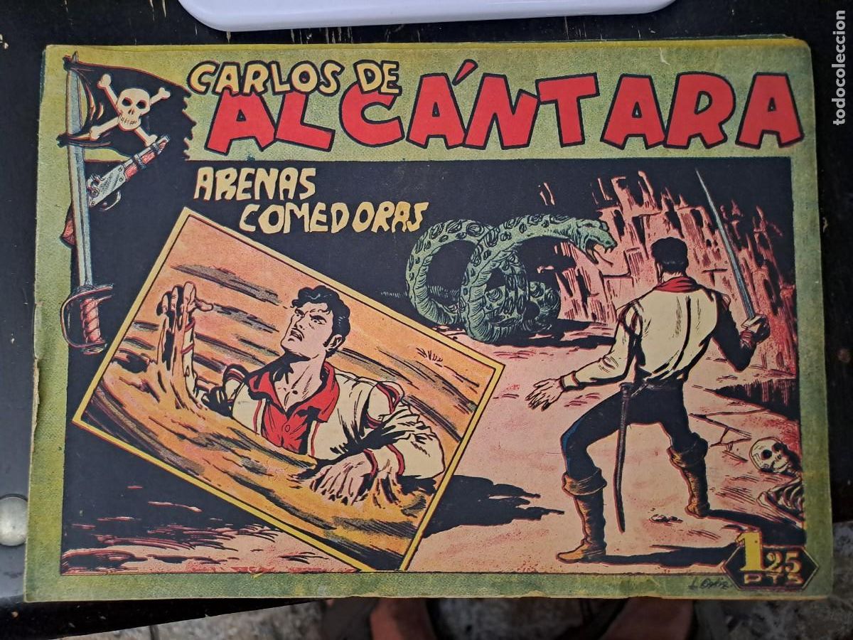 Tebeos: Carlos de Alc&aacute;ntara 36, arenas comedoras, Maga en buen estado Bolsa DA