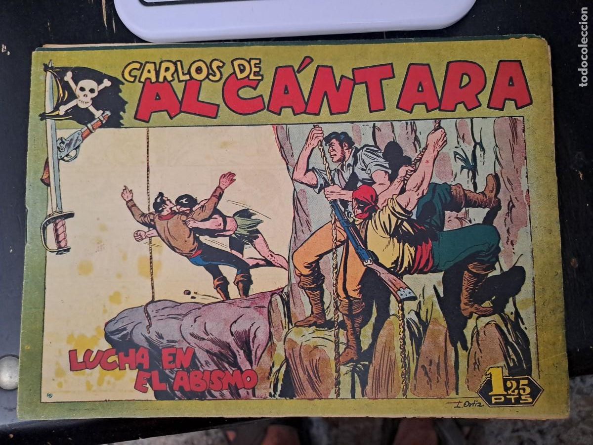 Tebeos: Carlos de Alc&aacute;ntara 36, lucha en el abismo, Maga en buen estado Bolsa DA