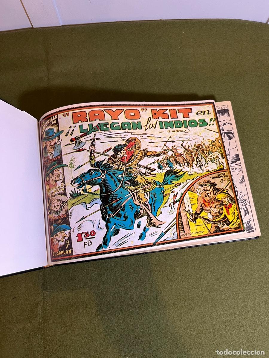 Comics: Tomo encuadernado Rayo Kit Editorial Maga con cuadernos originales c&oacute;mic del Oeste western G. Iranzo