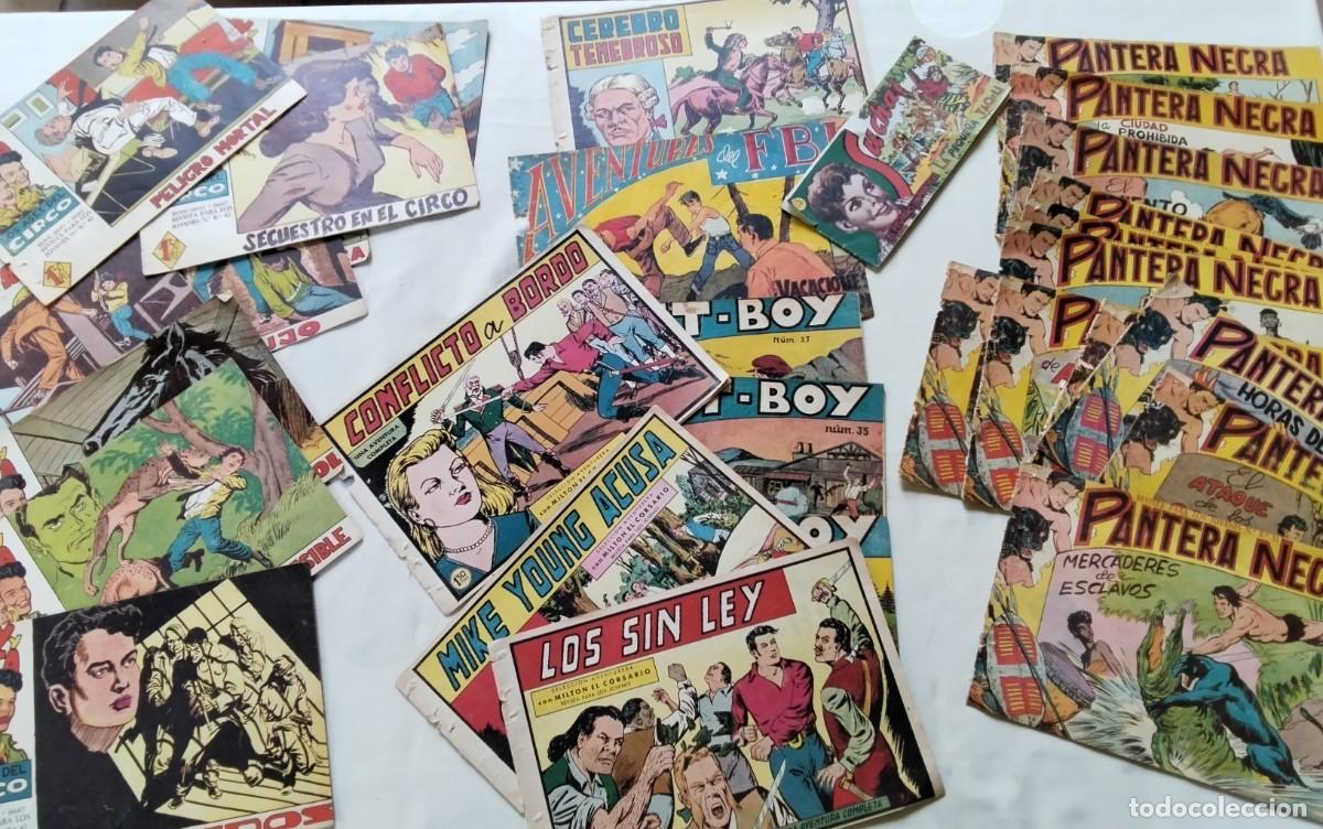 Tebeos: LOTE DE 34 COMICS APAISADOS MUY ANTIGUOS PANTERA NEGRA -TONY Y ANITA IMPRESCINDIBLE LEER DESCRIPCION