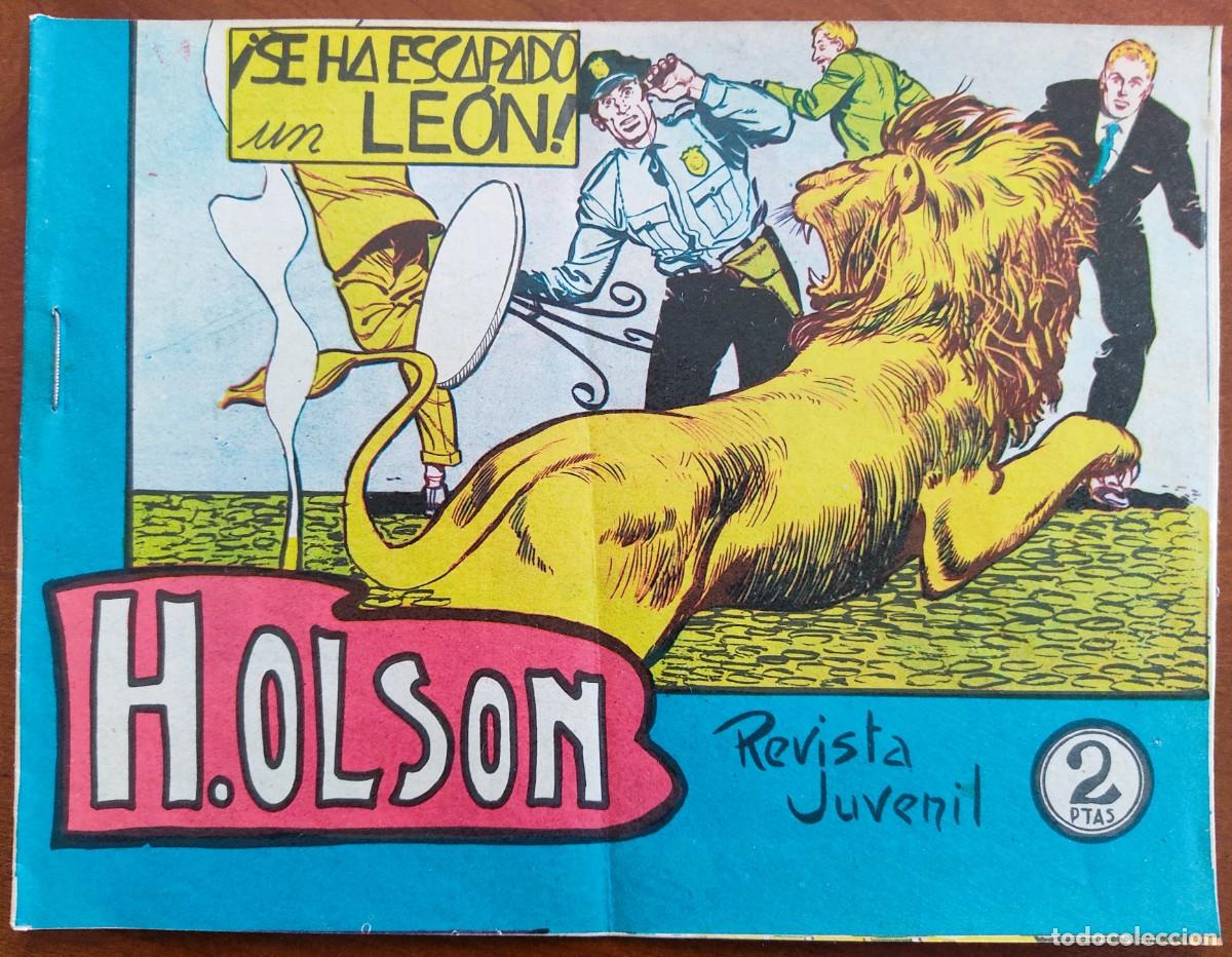 Tebeos: H. OLSON - &iexcl;SE HA ESCAPADO UN LE&Oacute;N! - EDITORIAL MAGA?