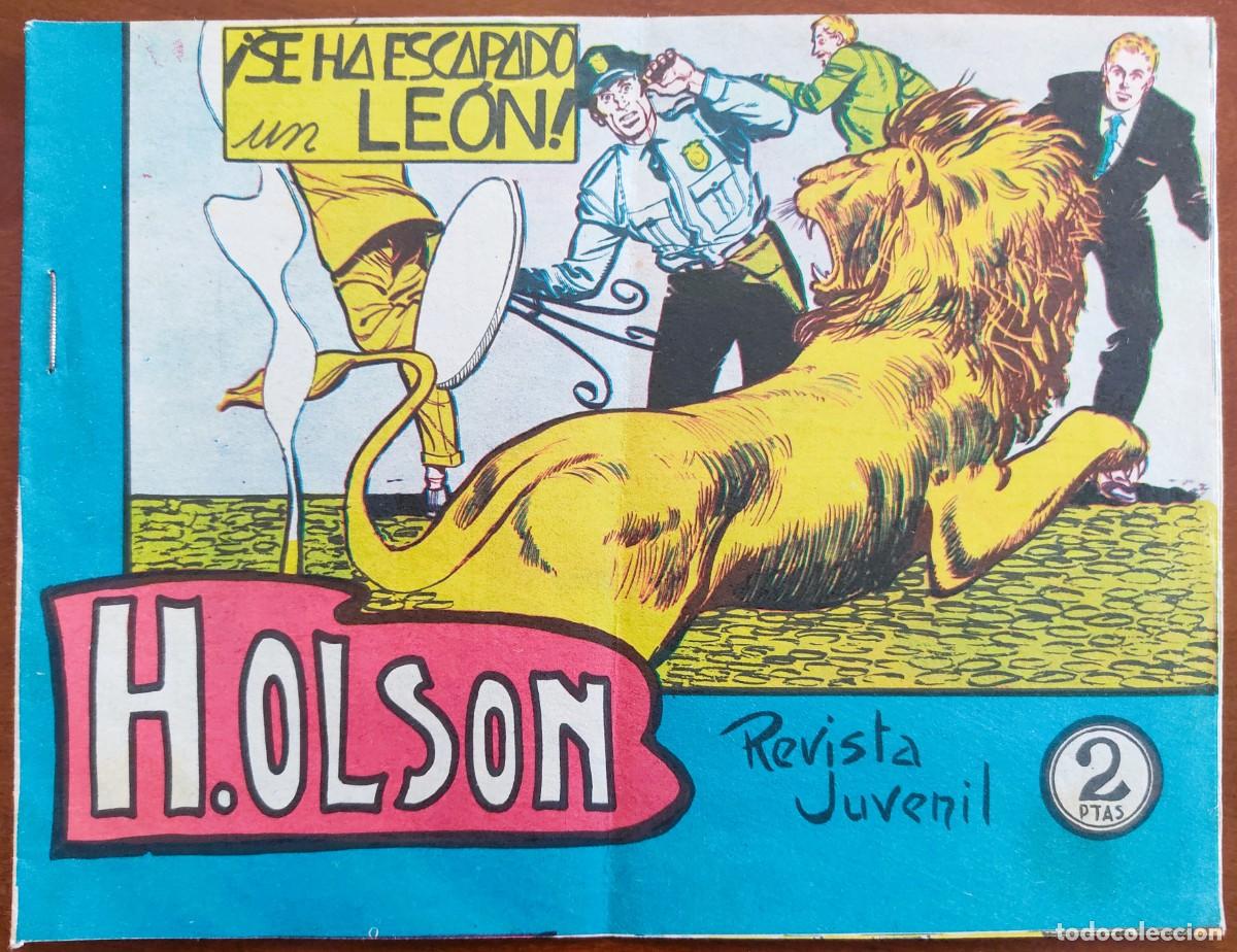 Tebeos: H. OLSON - &iexcl;SE HA ESCAPADO UN LE&Oacute;N! - EDITORIAL MAGA?
