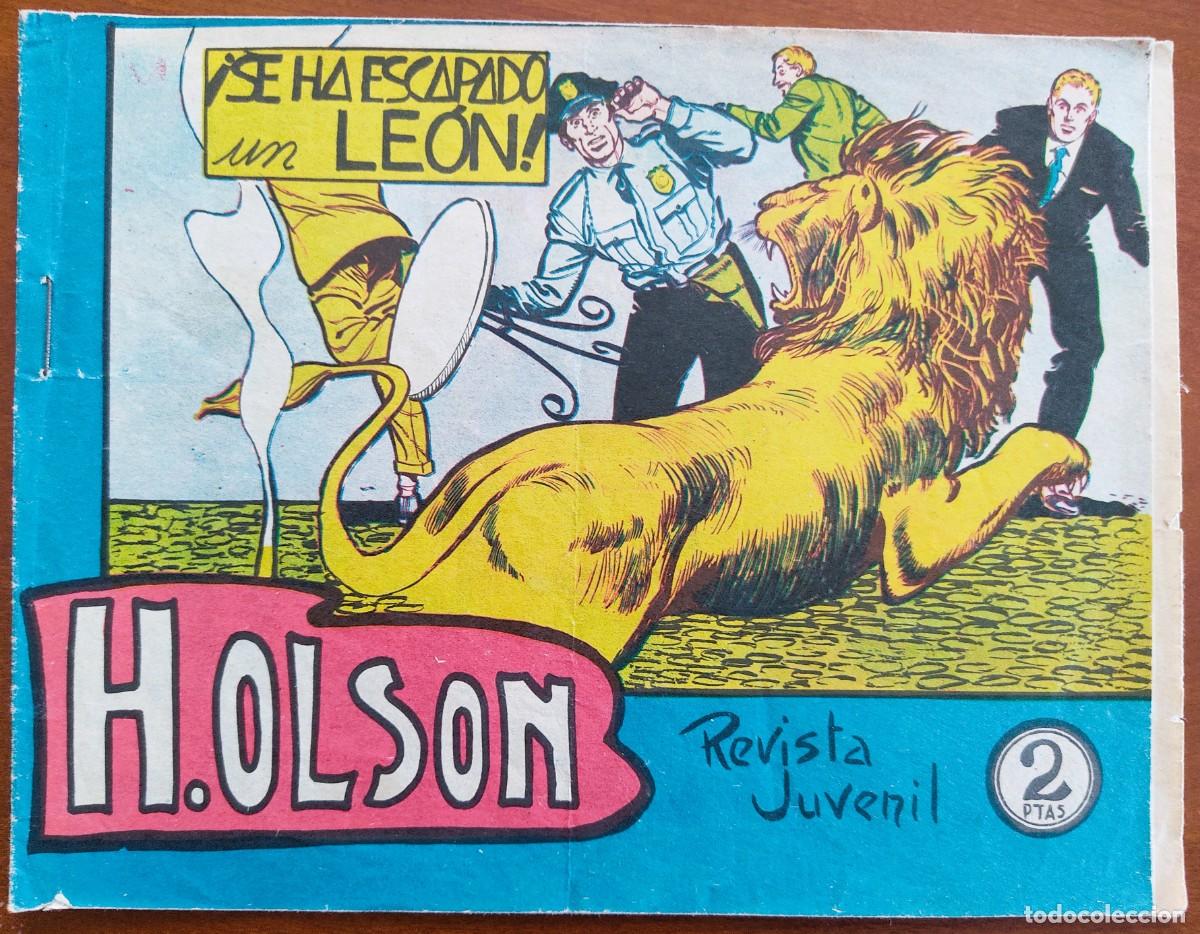 Tebeos: H. OLSON - &iexcl;SE HA ESCAPADO UN LE&Oacute;N! - EDITORIAL MAGA?