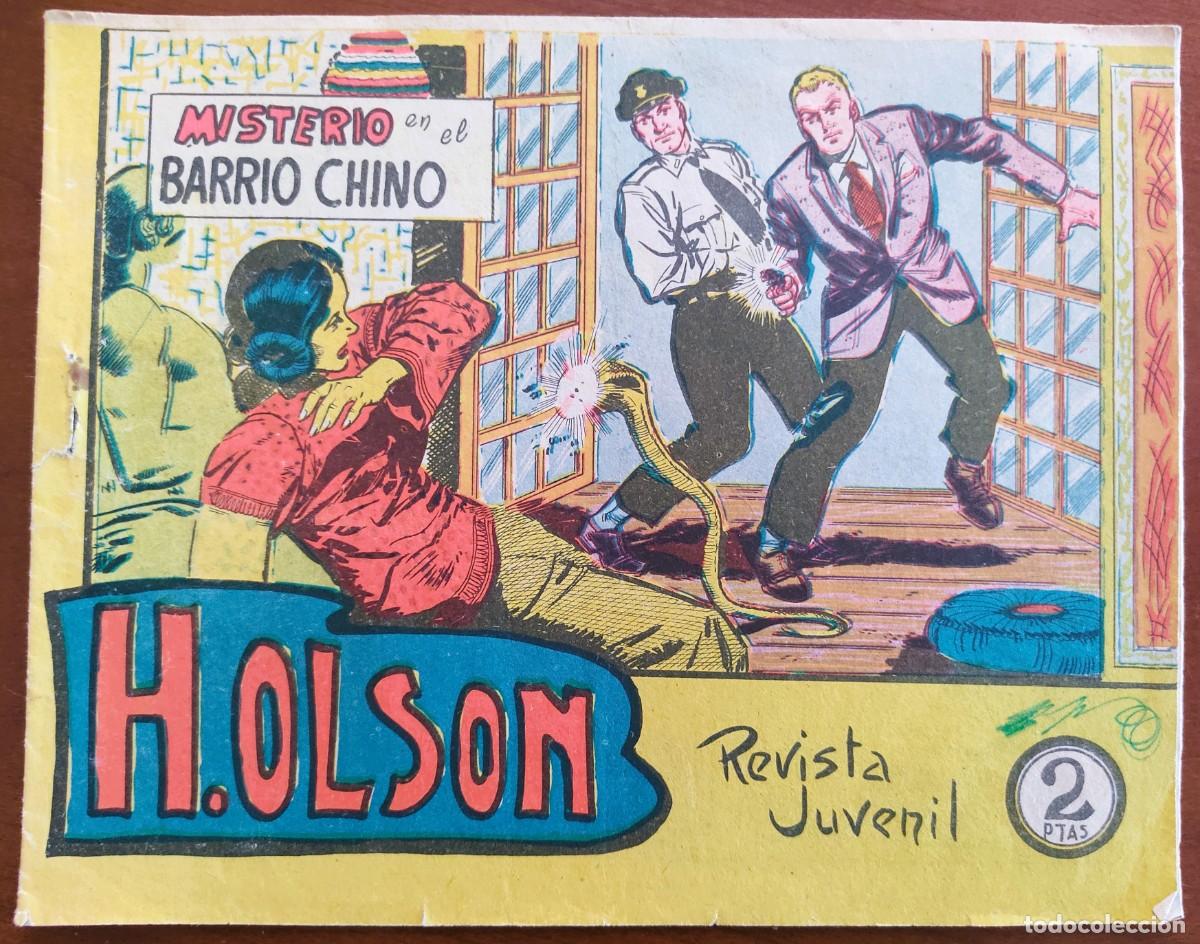 Tebeos: H. OLSON - MISTERIO EN EL BARRIO CHINO - EDITORIAL MAGA?