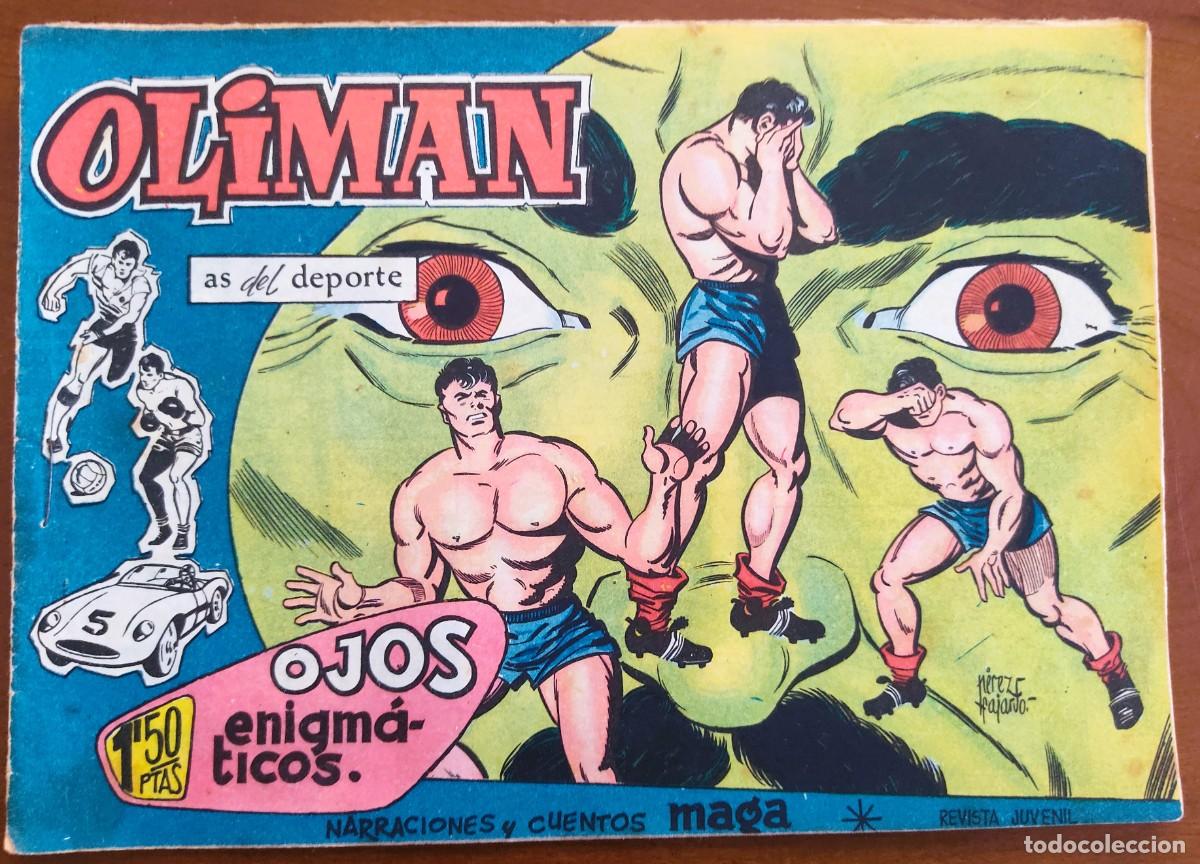 Tebeos: OLIMAN AS DEL DEPORTE N&ordm; 18 - OJOS ENIGM&Aacute;TICOS - MAGA - EQUIPO F&Uacute;TBOL BARCELONA