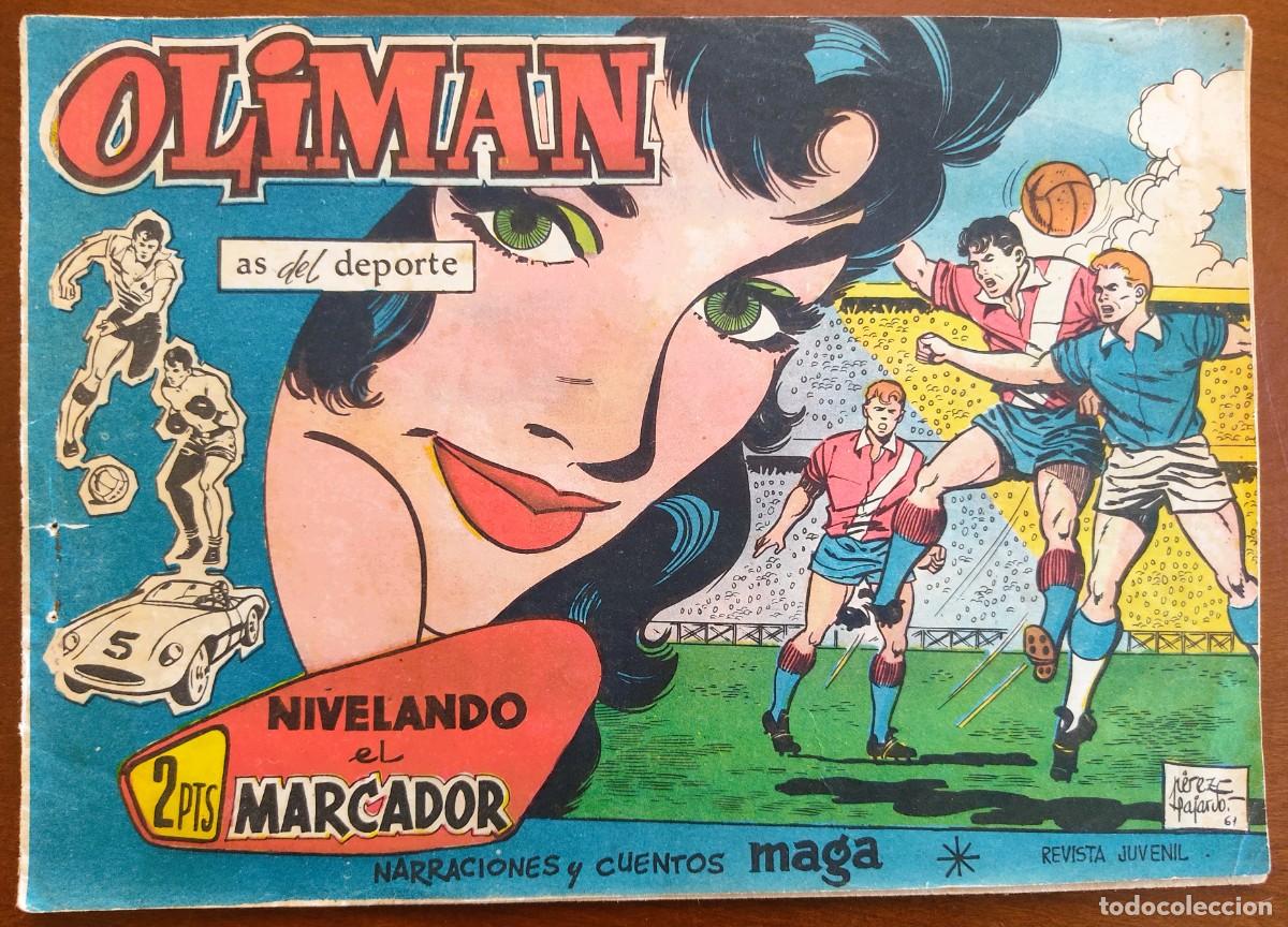 Tebeos: OLIMAN AS DEL DEPORTE N&ordm; 28 - NIVELANDO EL MARCADOR - MAGA - EQUIPO F&Uacute;TBOL ESPA&Ntilde;OL