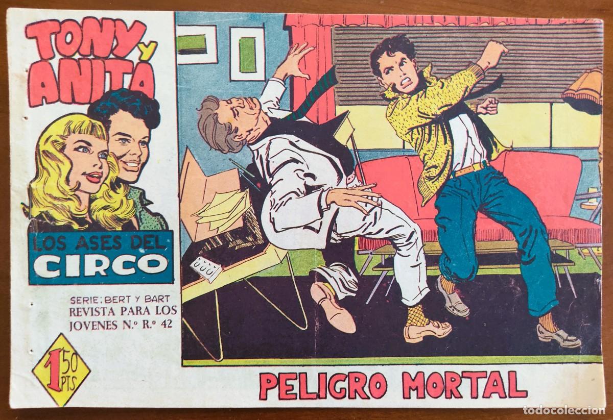 Tebeos: TONY Y ANITA N&ordm; 28 - PELIGRO MORTAL - EDITORIAL MAGA