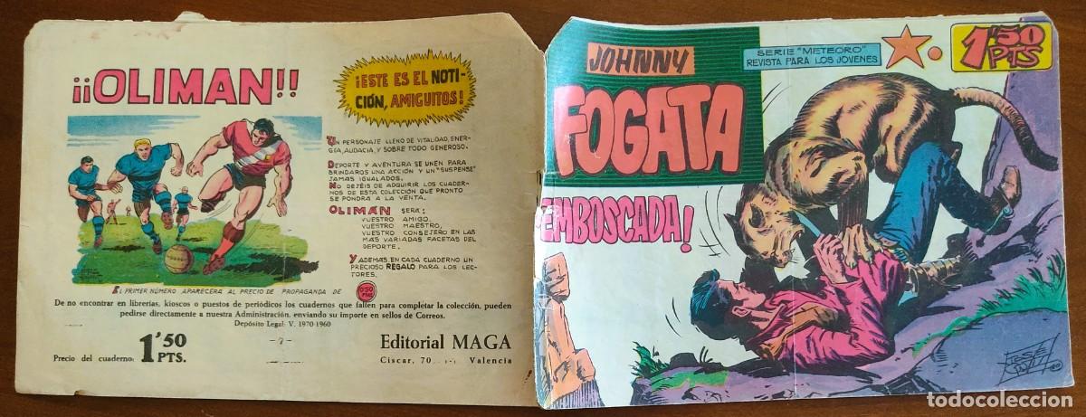 Tebeos: JOHNNY FOGATA N&ordm; 2 - &iexcl;EMBOSCADA! - EDITORIAL MAGA - Foto 2