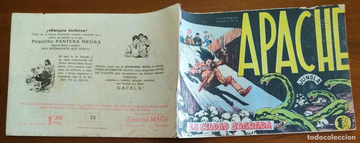 Tebeos: APACHE N&ordm; 50 - LA CIUDAD SAGRADA - EDITORIAL MAGA - Foto 2