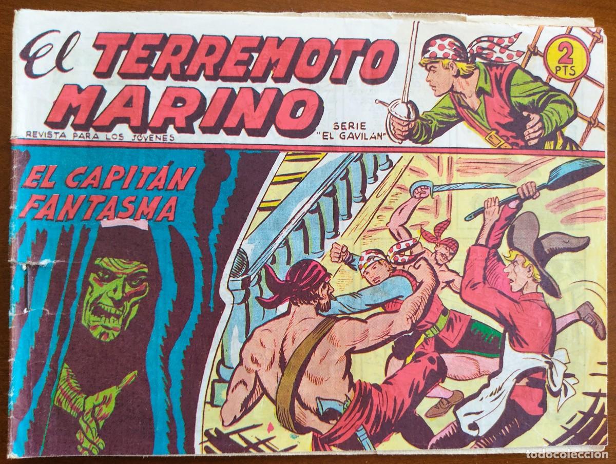 Tebeos: EL TERREMOTO MARINO N&ordm; 14 - EL CAPIT&Aacute;N FANTASMA - EDITORIAL MAGA