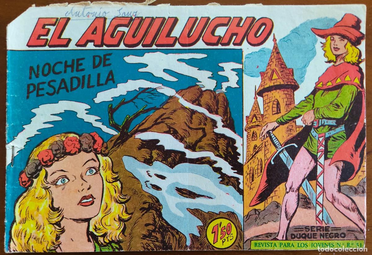 Tebeos: EL AGUILUCHO N&ordm; 16 - NOCHE DE PESADILLA - EDITORIAL MAGA