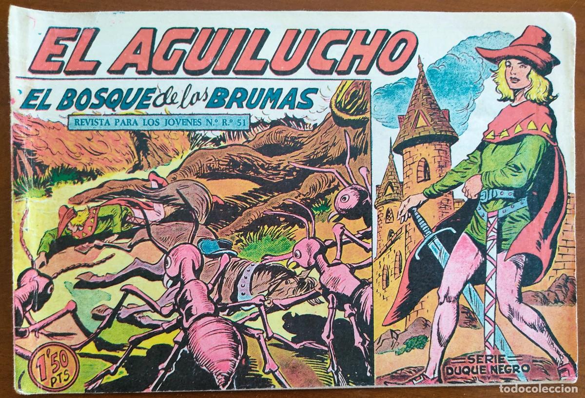 Tebeos: EL AGUILUCHO N&ordm; 7 - EL BOSQUE DE LAS BRUMAS - EDITORIAL MAGA