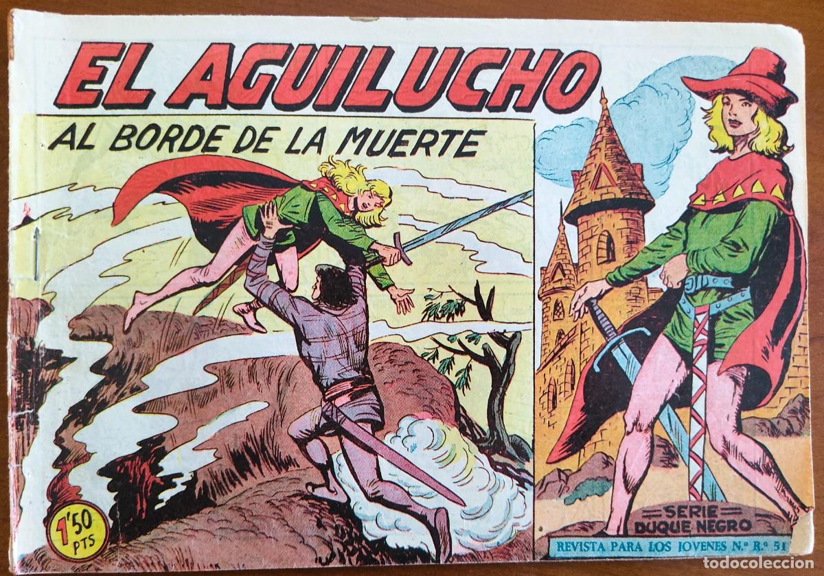 Tebeos: EL AGUILUCHO N&ordm; 12 - AL BORDE DE LA MUERTE - EDITORIAL MAGA