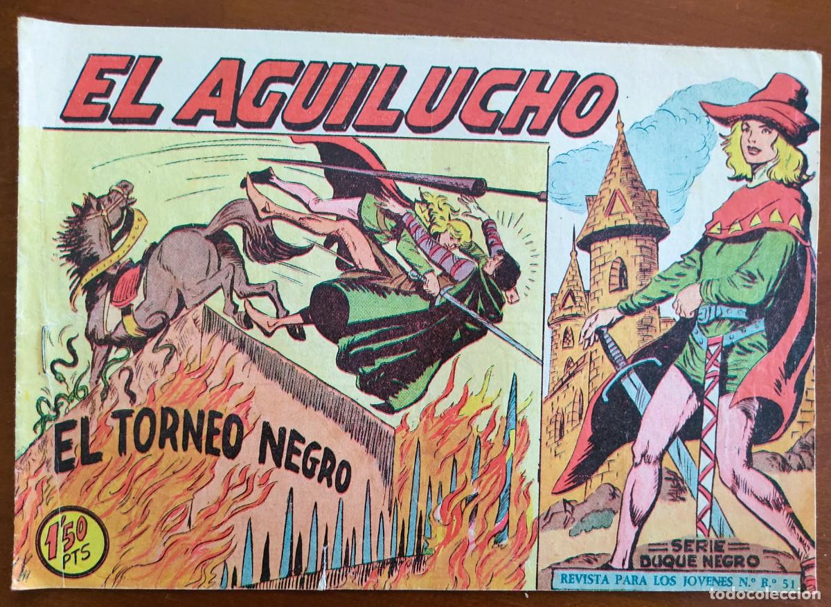 Tebeos: EL AGUILUCHO N&ordm; 14 - EL TORNEO NEGRO - EDITORIAL MAGA