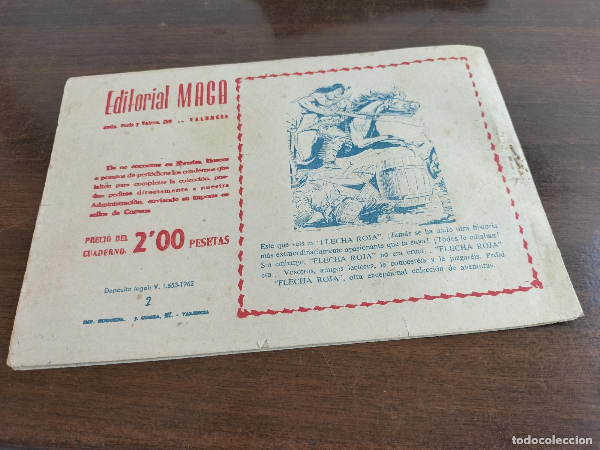 Tebeos: original flecha roja n&ordm; 2 - Foto 2