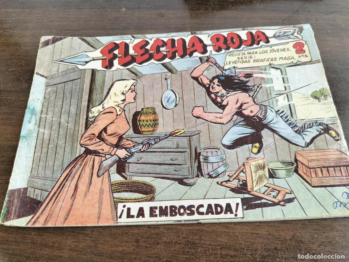 Tebeos: original flecha roja n&ordm; 2