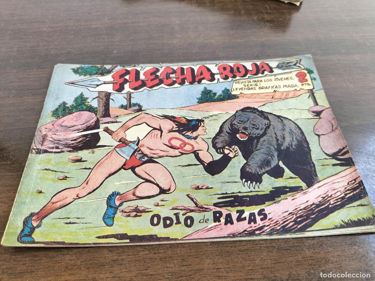 Livros de Banda Desenhada: original flecha roja n&ordm; 4