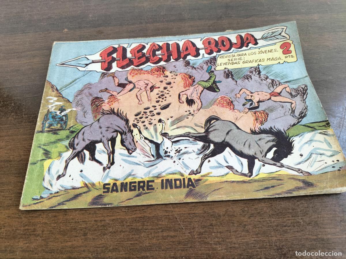 Livros de Banda Desenhada: original flecha roja n&ordm; 6