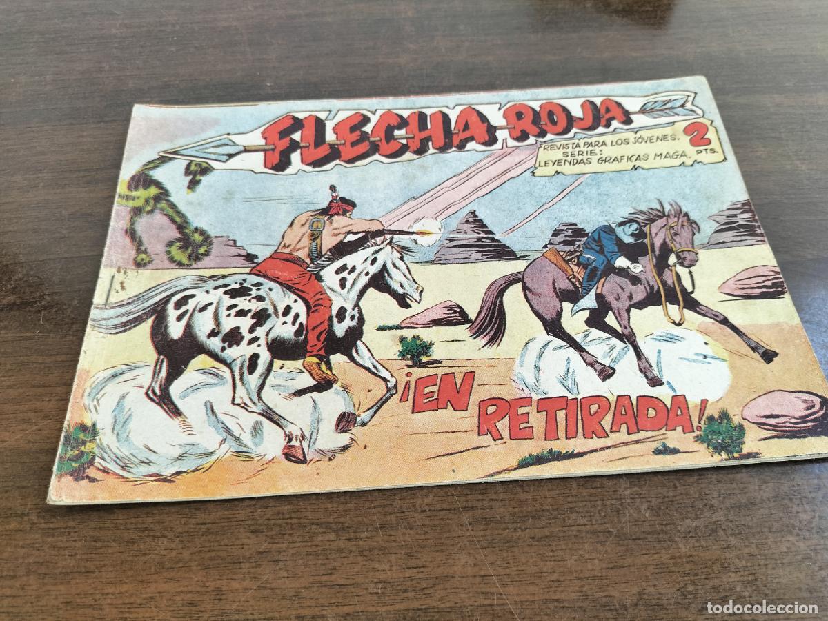 Livros de Banda Desenhada: original flecha roja n&ordm; 7