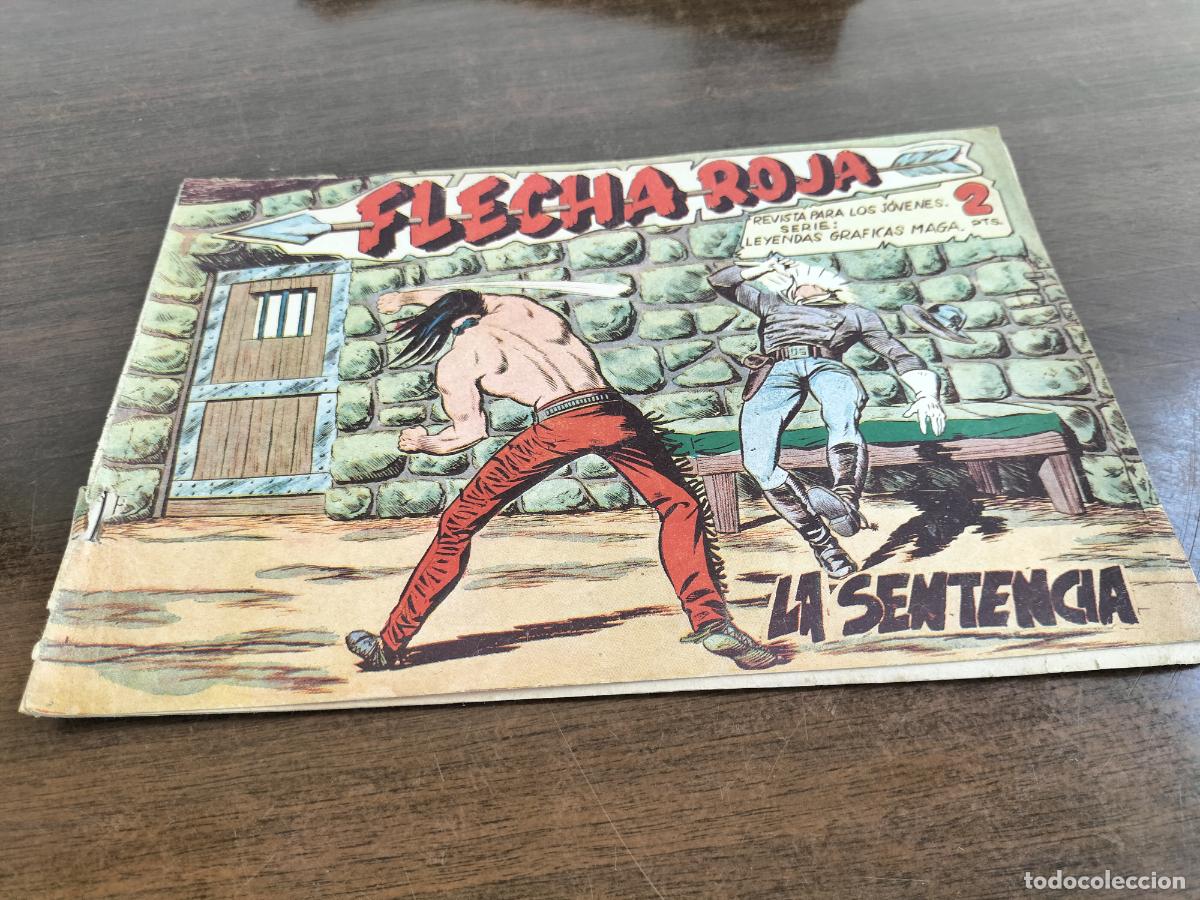 Livros de Banda Desenhada: original flecha roja n&ordm; 8