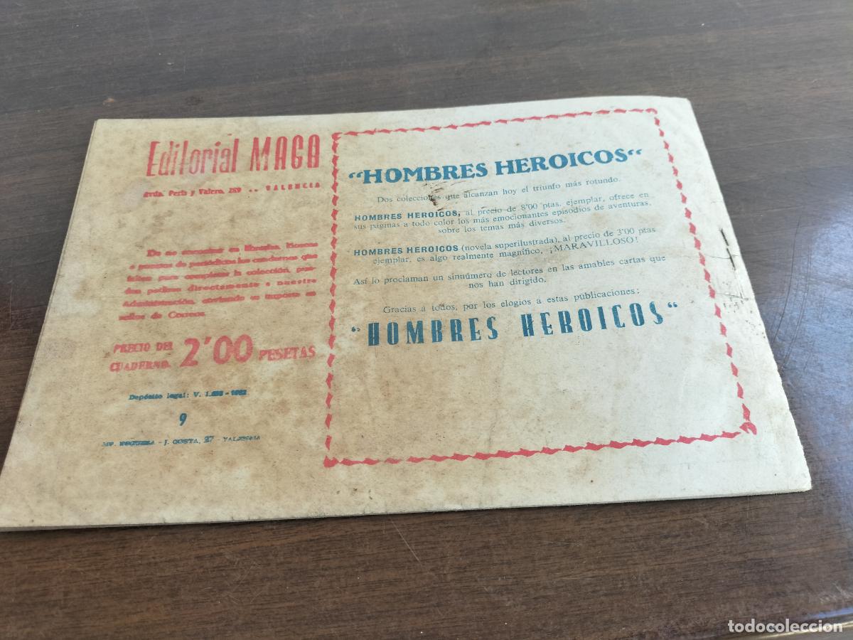 Tebeos: original flecha roja n&ordm; 9 - Foto 2