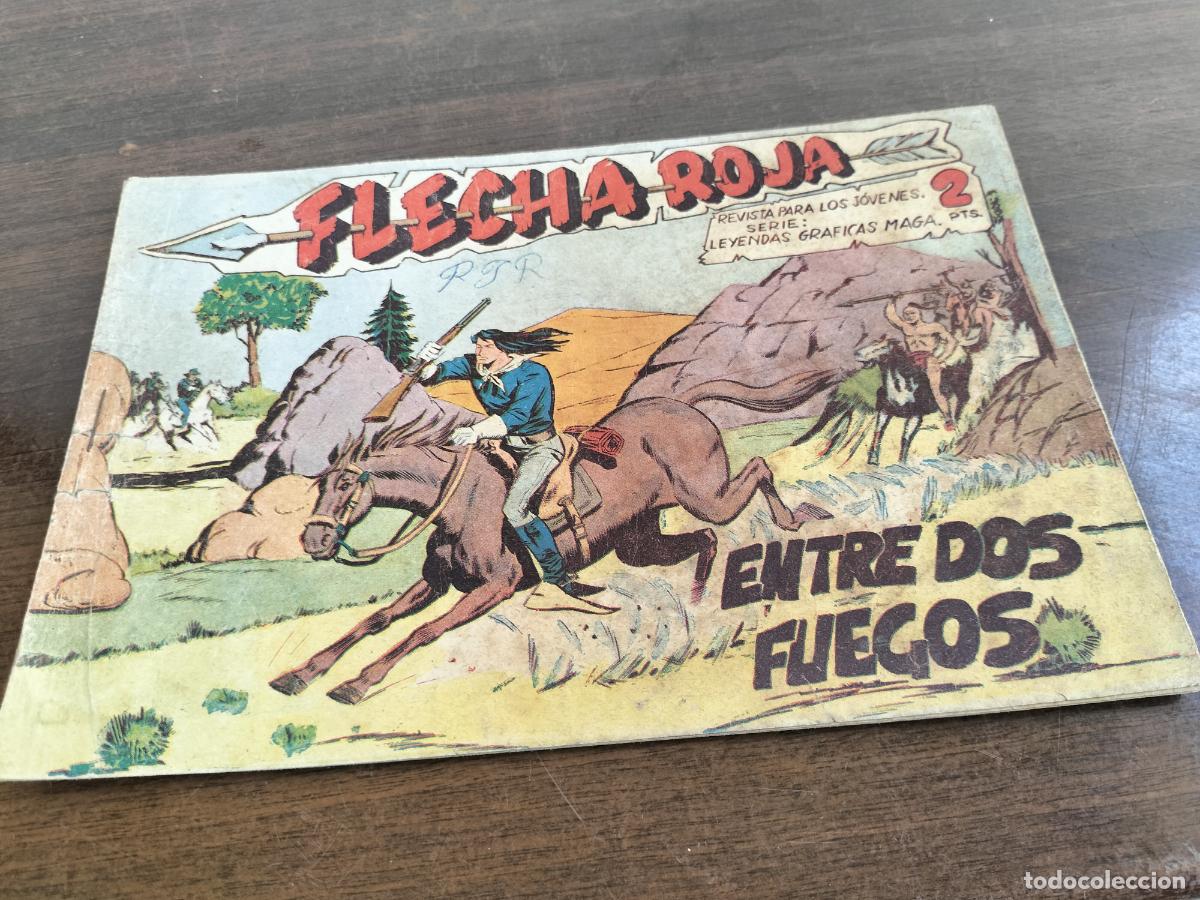 Livros de Banda Desenhada: original flecha roja n&ordm; 9