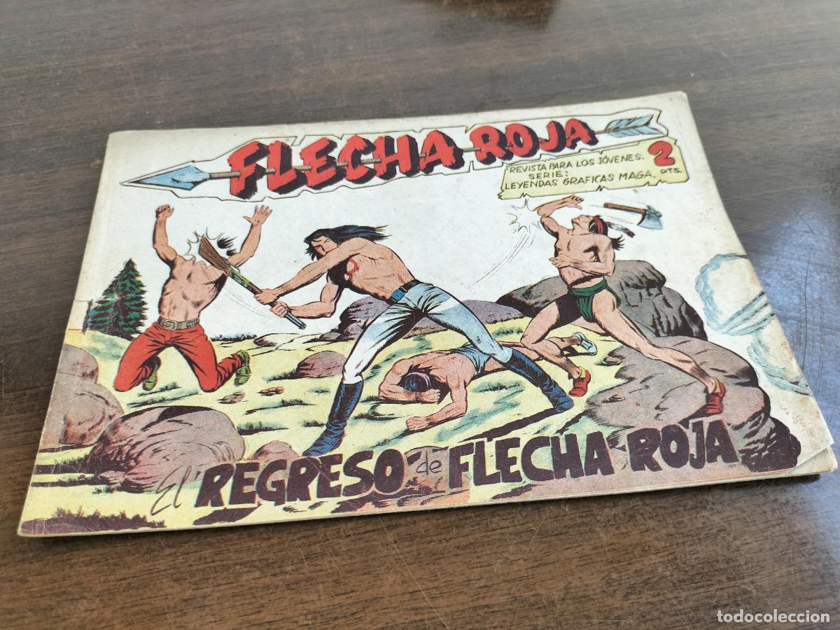 Livros de Banda Desenhada: original flecha roja n&ordm; 10