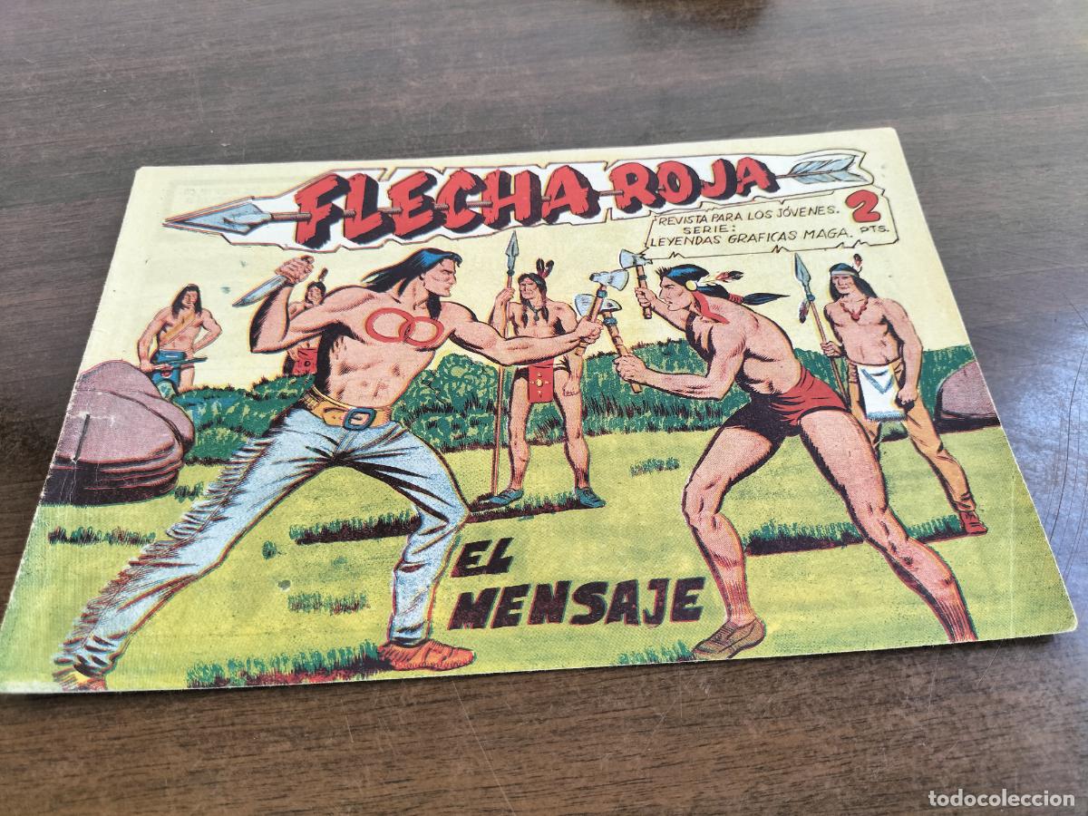 Livros de Banda Desenhada: original flecha roja n&ordm; 14