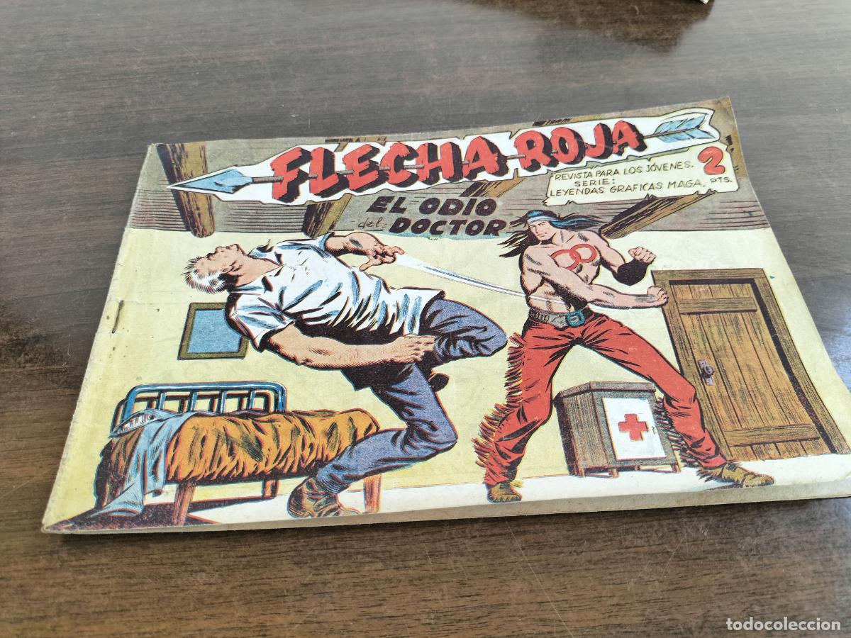 Livros de Banda Desenhada: original flecha roja n&ordm; 16
