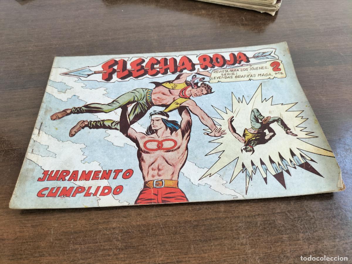 Livros de Banda Desenhada: original flecha roja n&ordm; 20