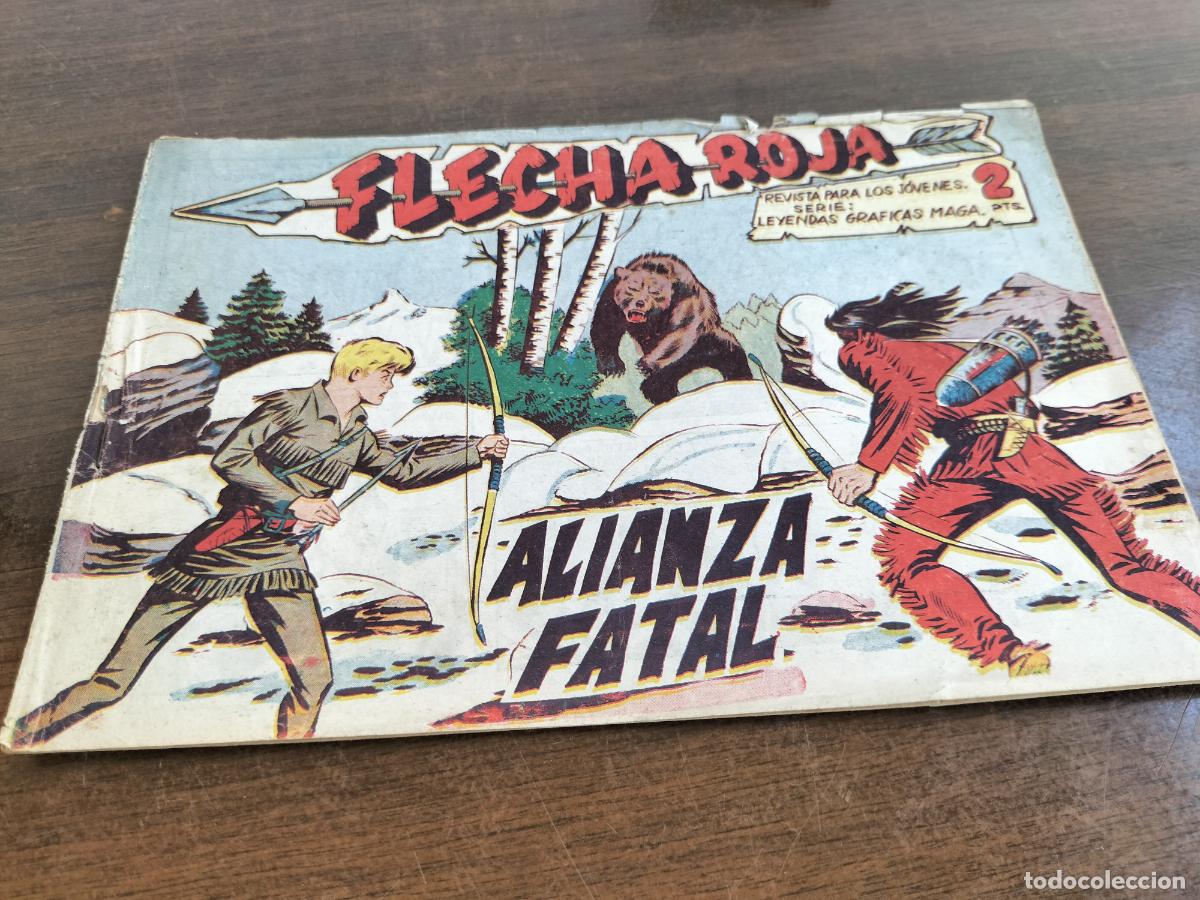 Livros de Banda Desenhada: original flecha roja n&ordm; 21
