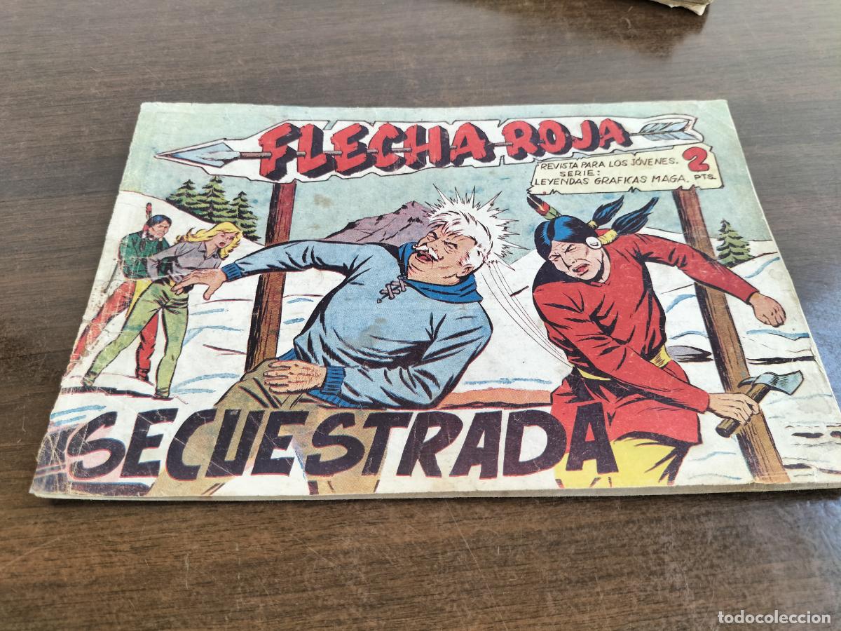 Livros de Banda Desenhada: original flecha roja n&ordm; 22