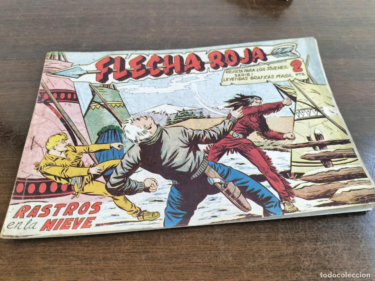 Livros de Banda Desenhada: original flecha roja n&ordm; 23
