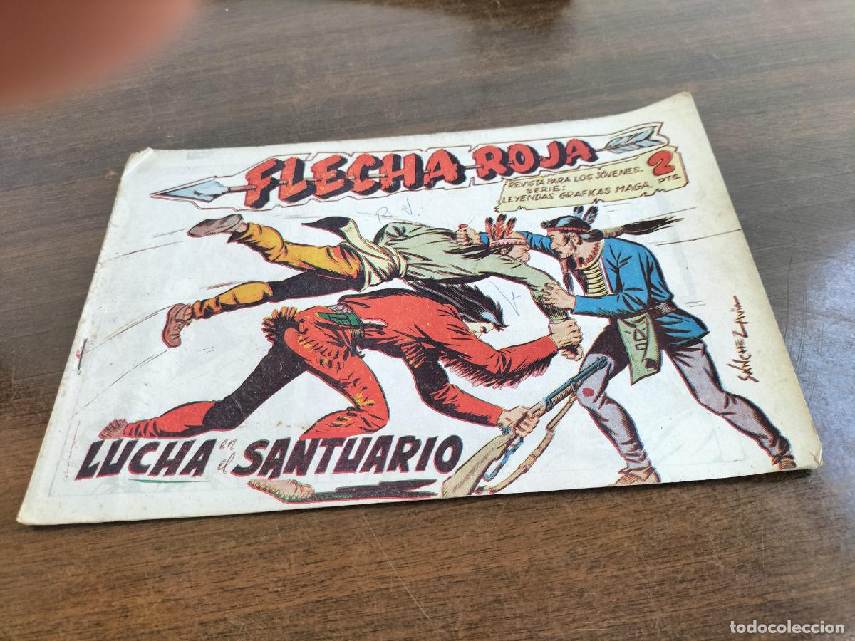 Livros de Banda Desenhada: original flecha roja n&ordm; 25