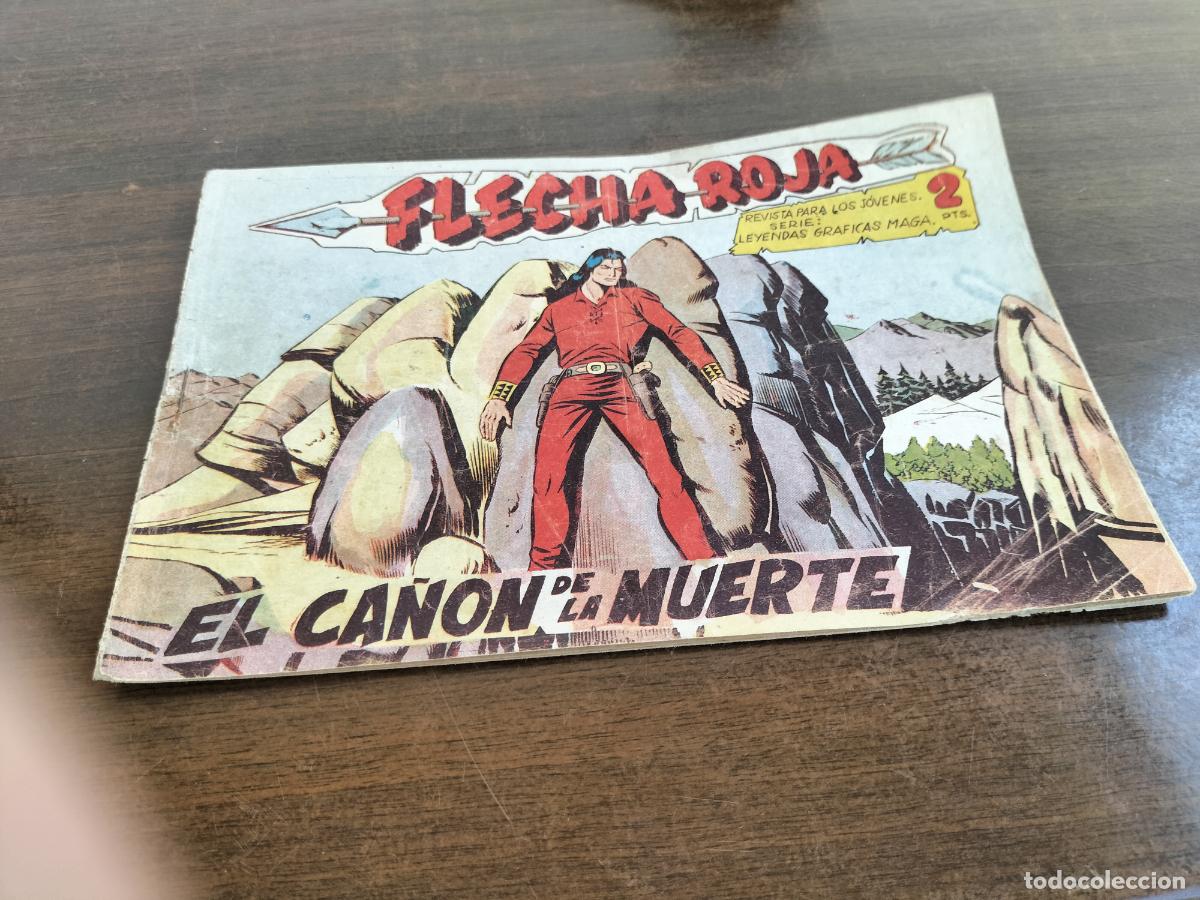 Livros de Banda Desenhada: original flecha roja n&ordm; 27