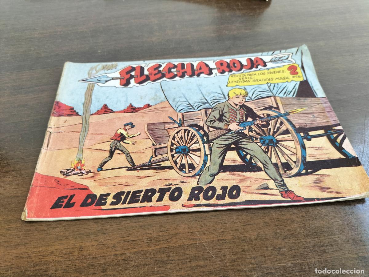 Livros de Banda Desenhada: original flecha roja n&ordm; 28