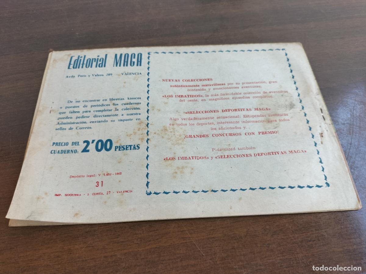 Tebeos: original flecha roja n&ordm; 31 - Foto 2