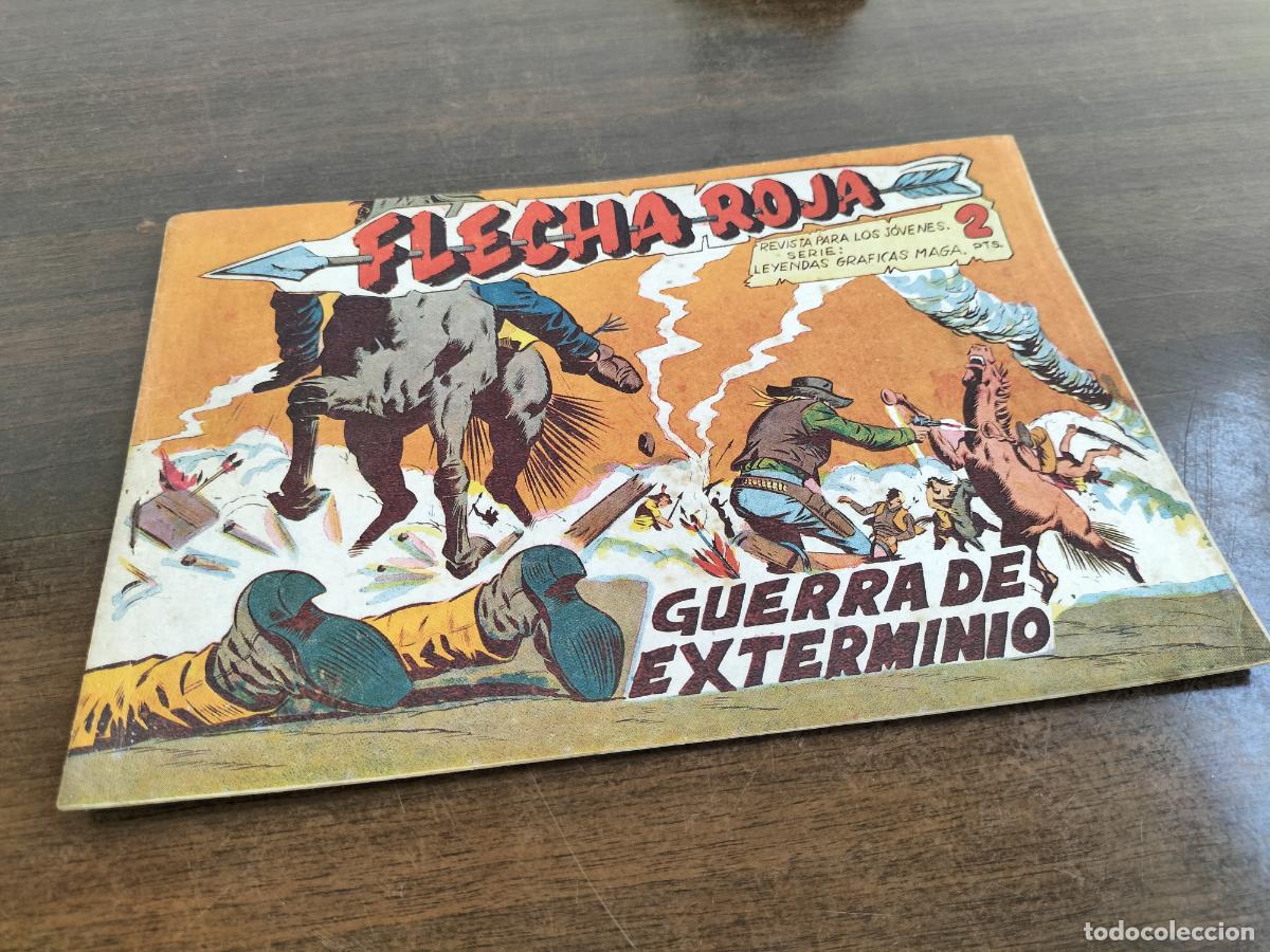 Livros de Banda Desenhada: original flecha roja n&ordm; 32
