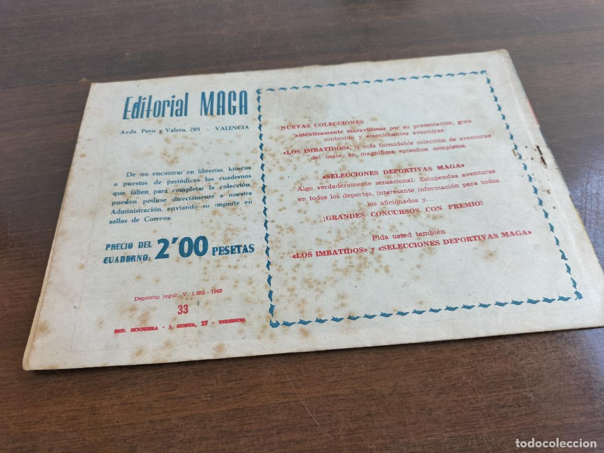 Tebeos: original flecha roja n&ordm; 33 - Foto 2